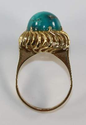 Bild Nr.2: 126-2443 Türkisring: (Schmuck, Ringe)