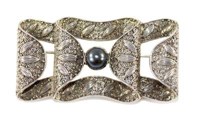 Bild Nr.1: 126-2451 Brosche des Art Deko: (Schmuck, Theodor Fahrner)
