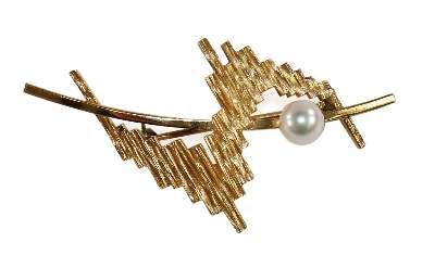 Bild Nr.1: 126-2454 Brosche Th. Fahrner: (Schmuck, Theodor Fahrner)