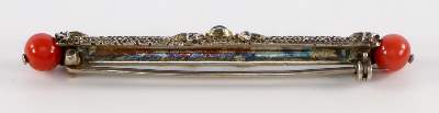 Bild Nr.2: 126-2462 Korallenbrosche des: (Schmuck, Theodor Fahrner)