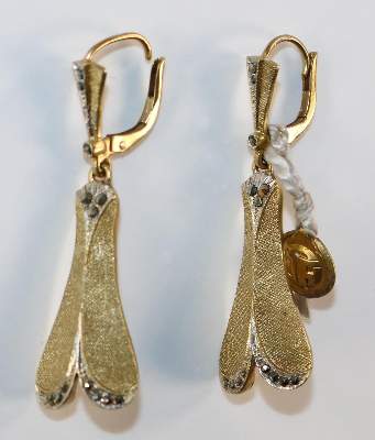 Bild Nr.2: 126-2464 Ohrhänger Theodor Fahrner: (Schmuck, Theodor Fahrner)