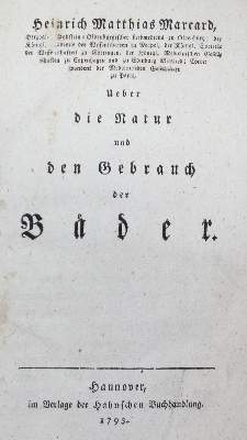 Bild Nr.1: 126-250 Marcard,H.M.: (Aus der Sammlung Professor Dr.Dr.Johannes Büttner Teil 1)