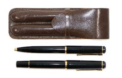 Bild Nr.2: 126-2503 Pelikan Füller u. Kugelschreiber: (Schreibgeräte, Pelikan)