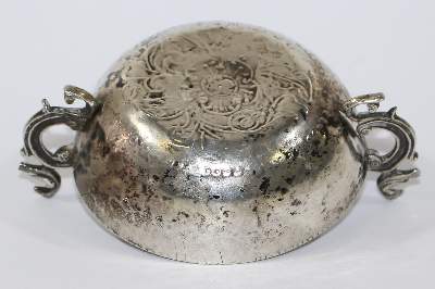 Bild Nr.3: 126-2516 Branntweinschale, Ohrenschale: (Silber)