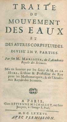 Bild Nr.1: 126-252 Mariotte,(E.).: (Aus der Sammlung Professor Dr.Dr.Johannes Büttner Teil 1)