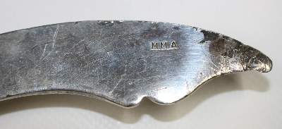 Bild Nr.3: 126-2527 Brieföffner MMA: (Silber, Versilbertes)