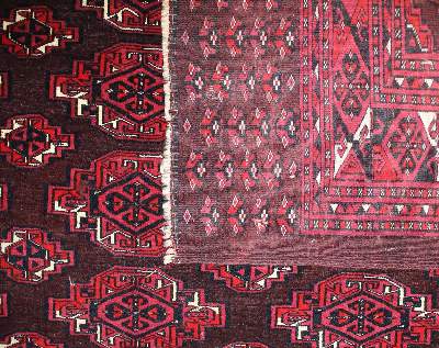 Bild Nr.2: 126-2552 Buchara o. Bochara: (Teppiche)