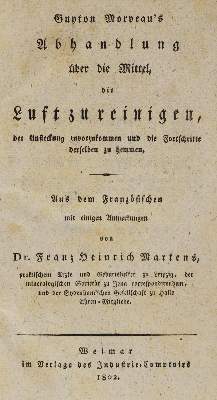 Bild Nr.1: 126-266 Morveau,G.(L.B.d).: (Aus der Sammlung Professor Dr.Dr.Johannes Büttner Teil 1)