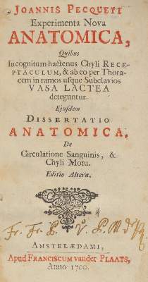 Bild Nr.2: 126-278 Pecquet,Jean.: (Aus der Sammlung Professor Dr.Dr.Johannes Büttner Teil 1)