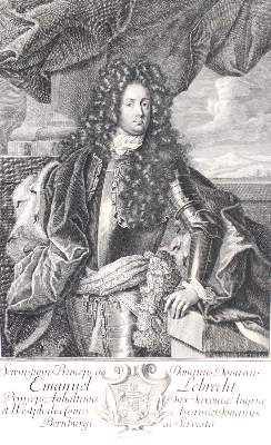 Bild Nr.1: 126-2817 Lebrecht von Anhalt Köthen, Emanuel Fürst.: (Varia, Porträt)