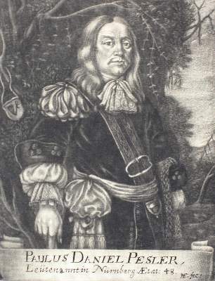 Bild Nr.1: 126-2824 Pesler, Paulus Daniel.: (Varia, Portrait)