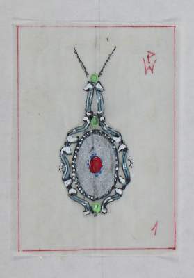 Bild Nr.4: 126-2855 Wörner, Paul: (Varia, Schmuck, Pforzheim)