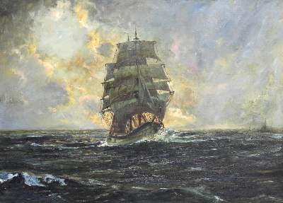 Bild Nr.1: 126-2859 Mercker, Erich: (Varia, Seewesen, Schiffe)