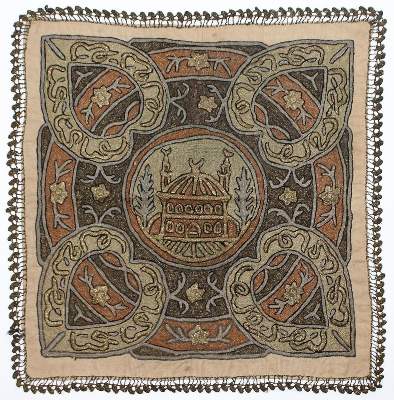 Bild Nr.1: 126-2862 Brokatstickerei.: (Varia, Textil)