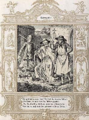 Bild Nr.1: 126-2863 Todtengräber.: (Varia, Totentanz)