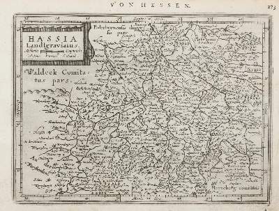 Bild Nr.1: 126-2925 Hassia landtgraviatus. - Franckenland. - Palatinus: (Deutschland)