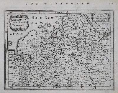 Bild Nr.1: 126-2993 Westphaia cum Diocesi Bremensi.: (Deutschland)