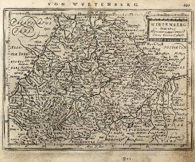Bild Nr.1: 126-2996 Wirtenberg Ducatus. - Totius Sveviae (...).: (Deutschland)