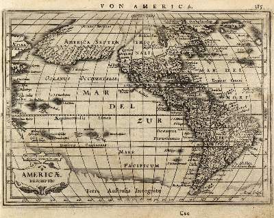Bild Nr.1: 126-3011 Americae Descriptio.: (Ausland, America)