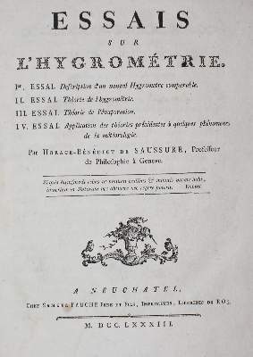 Bild Nr.1: 126-303 Saussure,H.B.de.: (Aus der Sammlung Professor Dr.Dr.Johannes Büttner Teil 1)