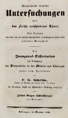 Bild Nr.1: 126-308 Schloßberger,J.E.: (Aus der Sammlung Professor Dr.Dr.Johannes Büttner Teil 1)