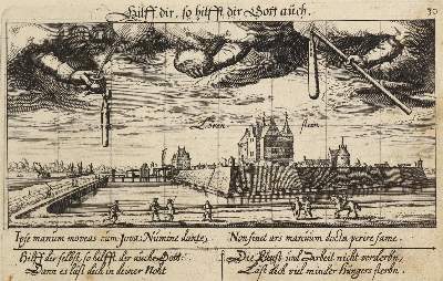 Bild Nr.1: 126-3135 Loevestein bei Gorinchem.: (Ausland, Niederlande)