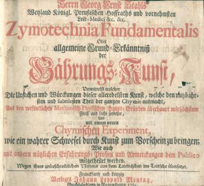 Bild Nr.1: 126-324 Stahl,G.E.: (Aus der Sammlung Professor Dr.Dr.Johannes Büttner Teil 1)