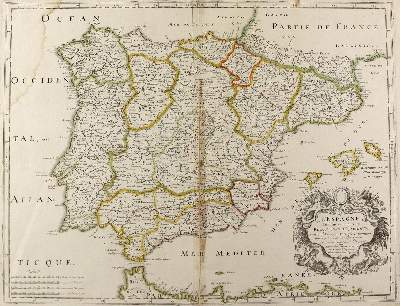 Bild Nr.2: 126-3256 Hispaniae antiquae tabula.: (Ausland, Spanien)