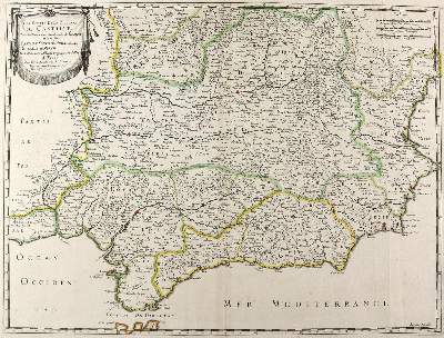 Bild Nr.3: 126-3256 Hispaniae antiquae tabula.: (Ausland, Spanien)