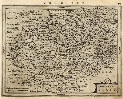 Bild Nr.1: 126-3274 Comitatus Glatz.: (Ausland, Tschechien)