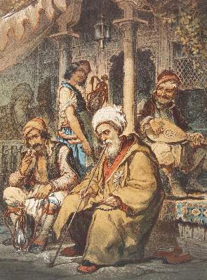 Bild Nr.1: 126-3287 Kaffeehaus.: (Ausland, Türkei)
