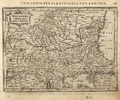 Bild Nr.1: 126-3308 Walachia, Servia, Bulgaria, Romania.: (Ausland)