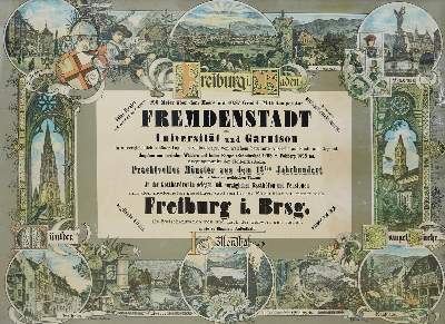 Bild Nr.1: 126-3312 Freiburg i.Breisgau.: (Plakate)