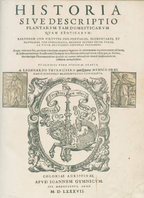 Bild Nr.1: 126-336 Thurneisser zum Thurn, Leonh.: (Aus der Sammlung Professor Dr.Dr.Johannes Büttner Teil 1)