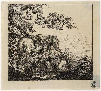 Bild Nr.1: 126-3407 Belle, Friedrich August de la: (Künstlergraphik)