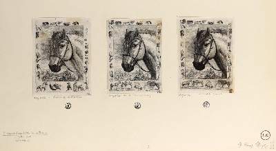 Bild Nr.1: 126-3410 Belle, Friedrich August de la: (Künstlergraphik)