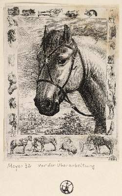 Bild Nr.3: 126-3410 Belle, Friedrich August de la: (Künstlergraphik)