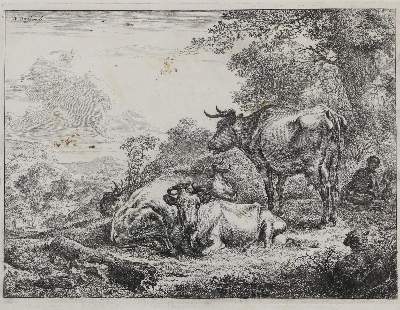 Bild Nr.1: 126-3418 Berchem, Nicolaes: (Künstlergraphik)
