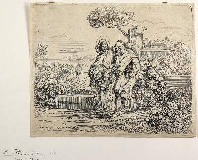Bild Nr.1: 126-3448 Bourdon, Sebastién: (Künstlergraphik)