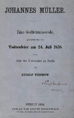 Bild Nr.1: 126-356 Virchow,R.: (Aus der Sammlung Professor Dr.Dr.Johannes Büttner Teil 1)