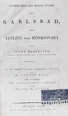 Bild Nr.1: 126-36 Berzelius,J.: (Aus der Sammlung Professor Dr.Dr.Johannes Büttner Teil 1)