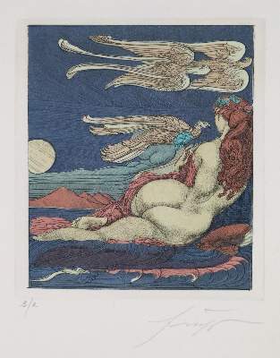 Bild Nr.1: 126-3653 Fuchs, Ernst: (Künstlergraphik)