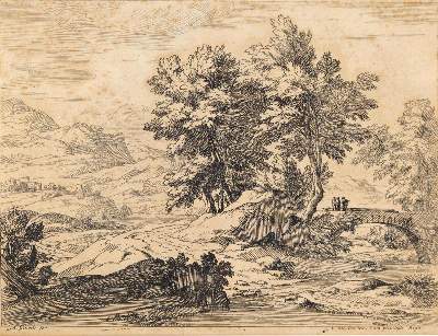 Bild Nr.1: 126-3667 Genoels, Abraham: (Künstlergraphik)