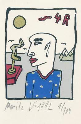 Bild Nr.2: 126-3672 Götze, Moritz: (Künstlergraphik)
