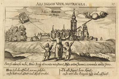 Bild Nr.1: 126-3709 Hanau.: (Künstlergraphik)