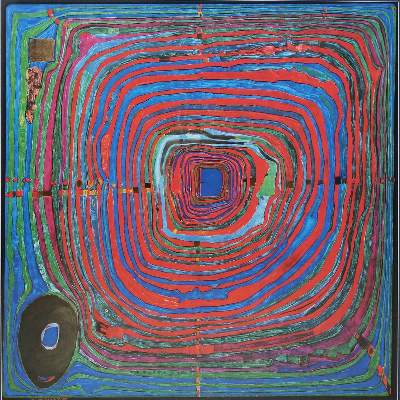 Bild Nr.1: 126-3769 Hundertwasser, Friedensreich: (Künstlergraphik)