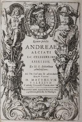 Bild Nr.1: 126-378 Alciati,A.: (Alte Drucke, Handschriften und Theologie)