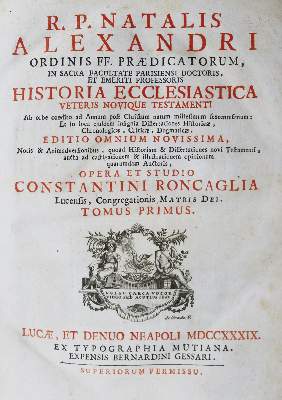 Bild Nr.2: 126-379 Alexandre,N.: (Alte Drucke, Handschriften und Theologie)