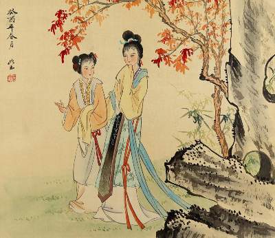 Bild Nr.2: 126-3790 Geishas.: (Künstlergraphik, Japan)