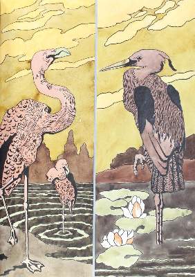 Bild Nr.1: 126-3808 Jugendstil.: (Künstlergraphik)
